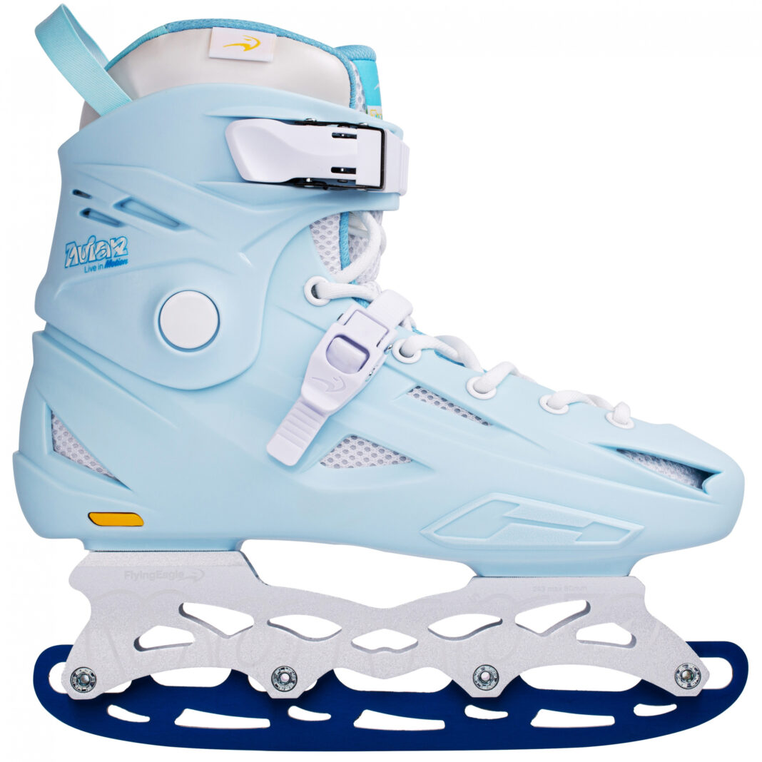 Jak bezpiecznie przekształcić rolki w łyżwy na lodzie